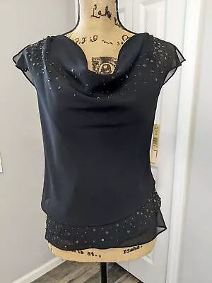 Amanda Smith Petite NWT Women's Size 4P Black • $12