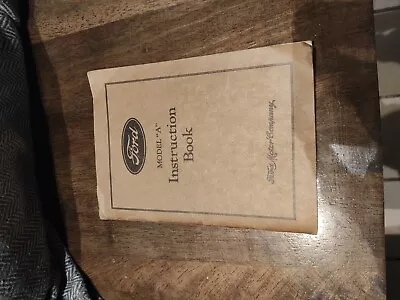 1928-late Ford Model A Instruction Book Car-Truck  • $75