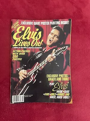 Elvis Presley  Magazines Lot Of 10 - Vintage - Memorabilia - Excellent Condition • $5.99