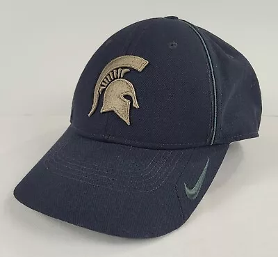 Nike Legacy91 Michigan State Spartans Black Strapback Hat Cap Dri-Fit  • $13.02