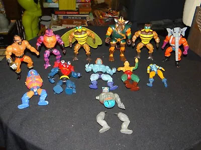 Lot Of 12 Vintage 1980's Motu He-man Various Action Figures • $11.50