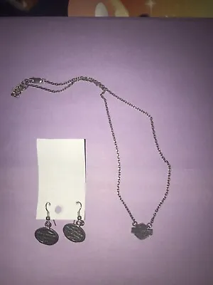 Harley Davidson Set Necklace & Earrings / Clasp Marked 925 Silver / Only Marking • $29.99