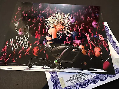 HAND SIGNED Miley Cyrus Sexy Authentic 8x10 GENUINE AUTOGRAPH PHOTO & COA • $10.92