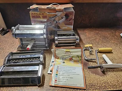 Marcato Atlas Multipast Pasta Maker Machine Makes 5 Types Of Pasta - In Box • $150