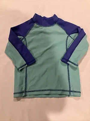 Mini Boden Girl Boy Rash Guard  Rashguard Swim Shirt Long Sleeve Kid 5-6 Y • $10.50