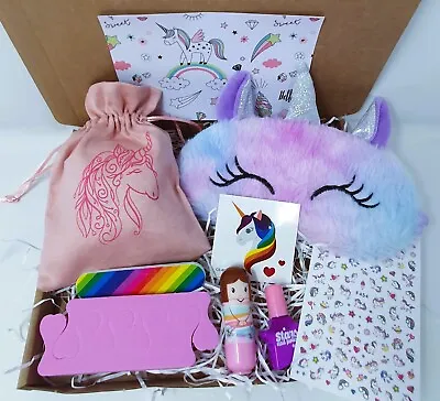 Unicorn Beauty Gift Set Girls Pamper Hamper Make Up Kit Childrens Kids Christmas • £11.99