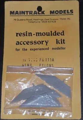 1/48 Maintrack F-111 Aardvark Resin Weapon Pylons  VHTF • $11.99