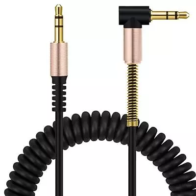 3.5mm Audio Aux Cable Male To Male Jack Stereo Lead IPhone Mobile PC Headphone • £3.79