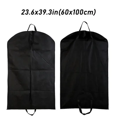 2X Suit Travel Bag Garment Bag Long Dress For Hanging Clothes Carrier Cover • $9.99