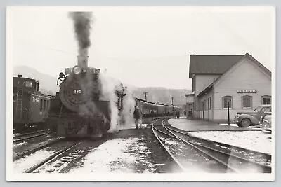 Durango Colorado RPPC Postcard C1950s Rail Steam Train Photo Postcard • $24.75