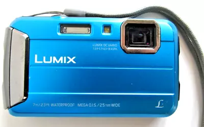 £12.99 • Buy Panasonic Lumix DMC FT25 Photo Video Camera  Waterproof HD Underwater For Parts