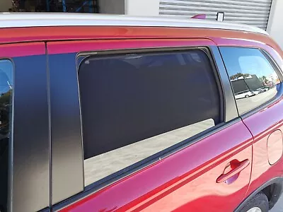 Rear Magnetic Window Sun Shades Mesh Tailored For Mitsubishi Outlander 2012-21  • $69.96