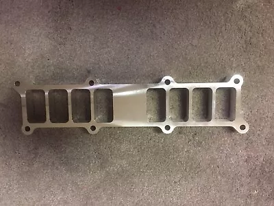 5.0 FORD MUSTANG 1 Fuel Injection Intake Manifold Spacer Billet Aluminum USA • $147