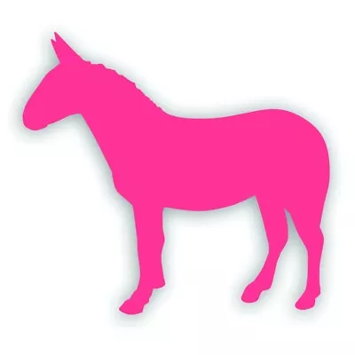 H MULE Decal For Your Tack Box Bumper Or Window Of Truck Or Horse Trailer PINK • $9.93