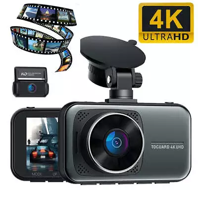 Car Dash Camera Super Night Vision 4K 1080P DVR Recorder Front And Rear Dual Cam • $98.99