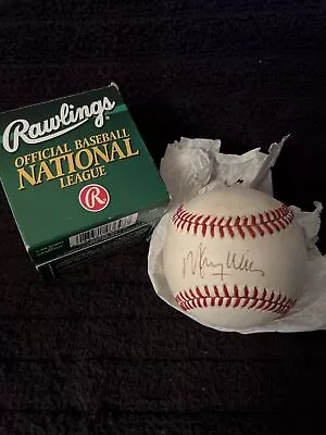 Maury Wills Signed Autographed ONL Baseball Los Angeles Dodgers • $22