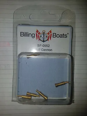 BILLING BOATS - BF-0552 Half Cannon (5) 4 X 14mm BRAND NEW • $5