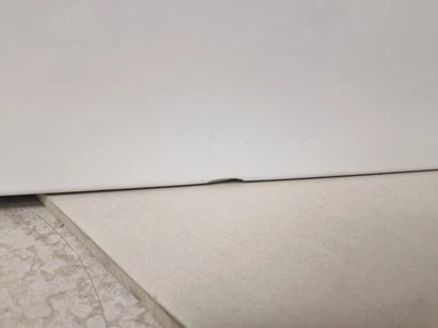Large Countertop Bathroom Basin Sloped Rectangular In White Ceramic 670mm X 380m • £30