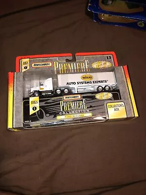 Matchbox Premier Collection 1:64 Midas Ford Aeromax Limited Ed. Rigs  NIB • $34.95