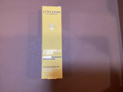 L'Occitane Immortelle Karite Pro Youth Hand Care Serum In Cream 75ml/2.7oz.new • $38