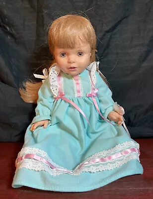 Vintage Baby So Beautiful Girl Doll In Sleeper Gown And Booties Playmates • $16