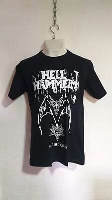 Hellhammer Satanic Rites T Shirt Black Metal Venom Celtic Frost Mercyful Fate M • $21