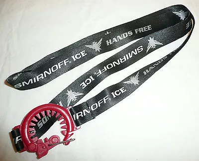 Smirnoff Ice Beer Bottle Holding Lanyard Party Hands Free Bottle Neck Holder • $9.45