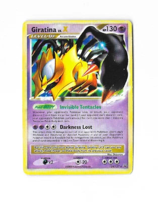 $14.95 • Buy GIRATINA LV. X #124/127 Pokemon Platinum Collectable Card Game Trading Cards