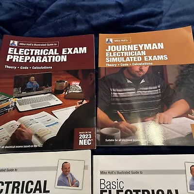 Mike Holt 2023 And 2020 Complete Study Books For Master Test • $275