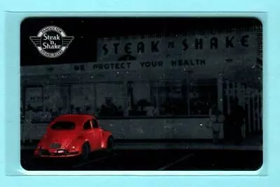 STEAK 'N SHAKE Classic Red Volkswagen At Drive-In 2014 Gift Card ( $0 )  • $2.50
