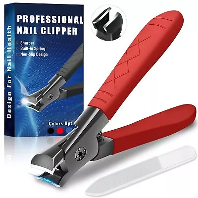 Nail Clippers For Thick Nails Large Nail Clippers For Men Senior Toenail Clipp • $10.27