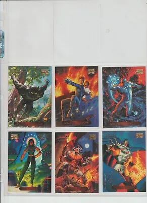 1994 Marvel Masterpieces Gold Foil Signature Series (19) Card Lot • $16.99