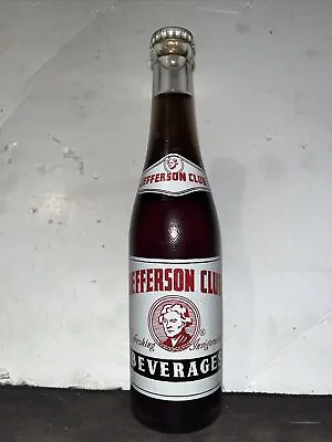$10.99 • Buy Full 10 Oz. Jefferson Club Grape Soda Bottle, Pepsi Co.Charlottesville VA.