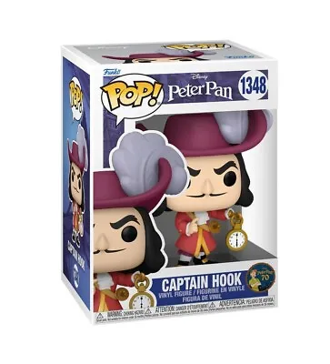 £16.99 • Buy Peter Pan: Captain Hook With Clock #1348 Funko Popvinyl Figure Pop! Disney Anime