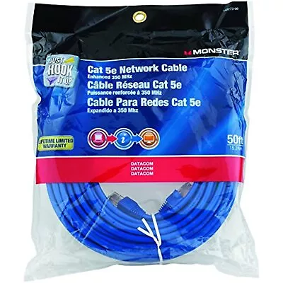 Network Cable 5e Blu 50' • $29.86