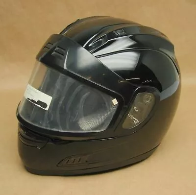 New NOS Vega Altura Full Face Black Snowmobile Helmet Size Small 5314-012 • $71.24