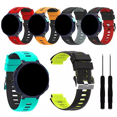 Silicone Watch Band Wrist Strap For Garmin Forerunner 235/ 220/230/620/630/735xt • $13.42