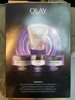 Olay Anti-Wrinkle Firm & Lift 4 Piece Skincare Essentials Gift Set • £29