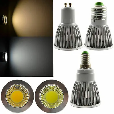 E27 E14 GU10 MR16 LED Spotlight Bulbs 3W 4W 5W 6W 9W 12W 15W SMD/COB Bright Lamp • $2.53