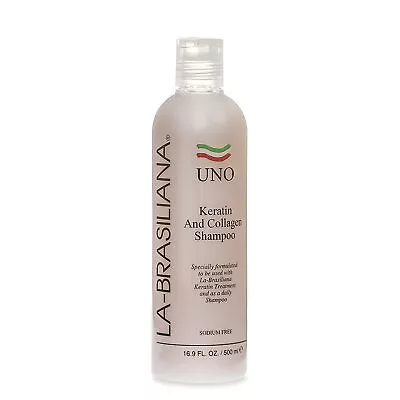 La-Brasiliana Uno Keratin And Collagen Shampoo 16.9 Fl.oz. • $43.90