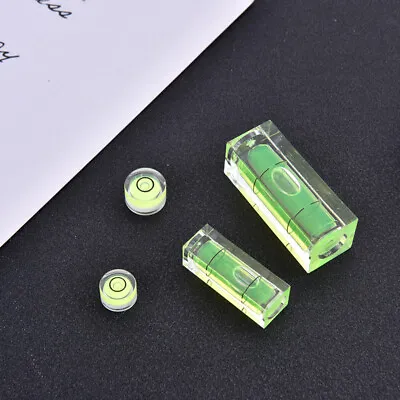 Phono High Accuracy Spirit Level Of Beads Arcylic Round Mini Bubble Level TA-ca • $1.95