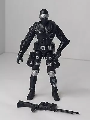 GI Joe 2002 Snake Eyes V14 3.75  Cobra Loose With Gun  • $4