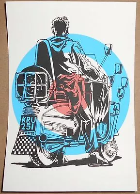 Tim Doyle I Am One Handbill Screen Print The Who Quadrophenia Mini Poster Art • $43.49