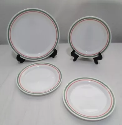 Vintage Corelle Heather Mixed Dinnerware Dishes Lunch Bread Plates 4 PIECE SET • $16.99