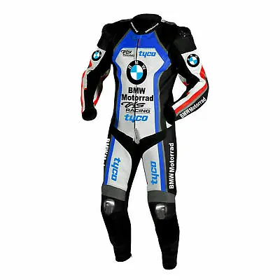 BMW Motorcycle Leather Racing Suit Motorbike Riding Suit All Sizes Available • $366.74