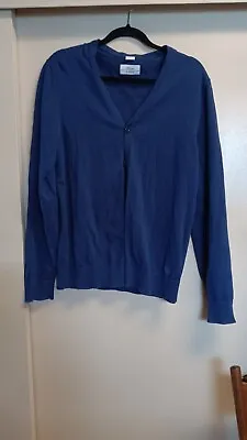 S. Oliver Men's Blue Cotton Knit Jacket  Size L • $20