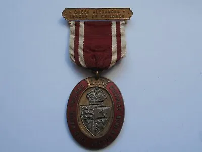 GB Lord Mayor Treloar Cripple's Home & College Nurse's Badge Medal Q. Alexandra • £49.95