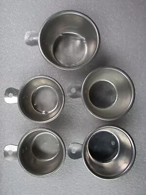 5 Vintage Aluminum Kitchen Tools Measuring Cups • $14.99