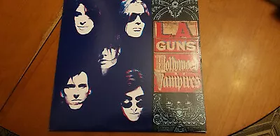 1991 L.a.guns Lp Hollywood Vampires South Korea - Rare Poster • £151.07