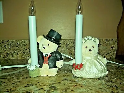 2000 Dayton Hudson Marshall Fields Macy's  Santa Bears Stick Candles • $30.99